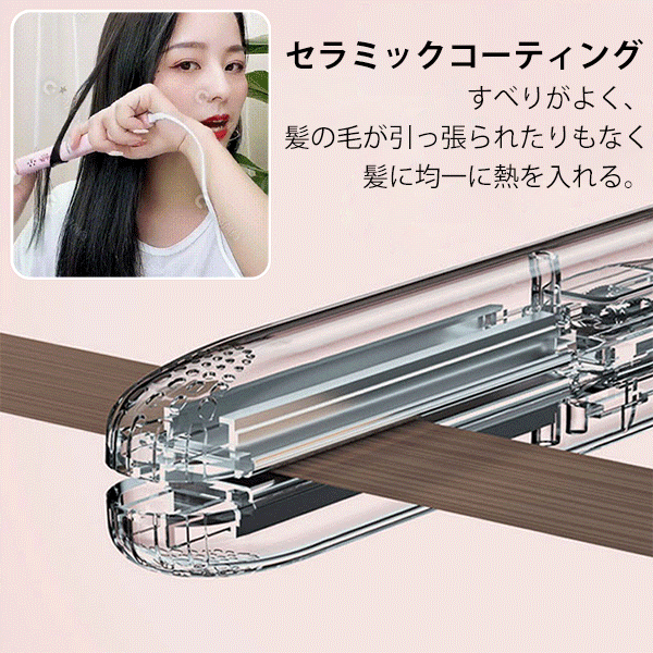 USB接口  直捲兩用 小功率 不傷發 迷你夾板
