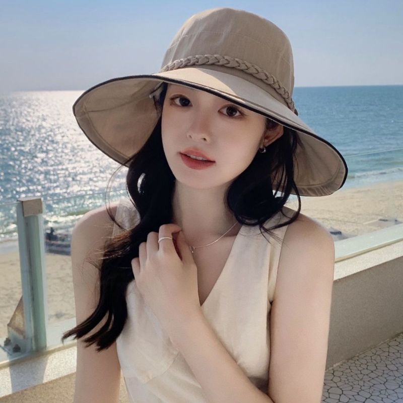 新品 夏季 抗 UV 大帽簷 遮陽帽 漁夫帽
