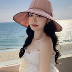 新品 夏季 抗 UV 大帽簷 遮陽帽 漁夫帽