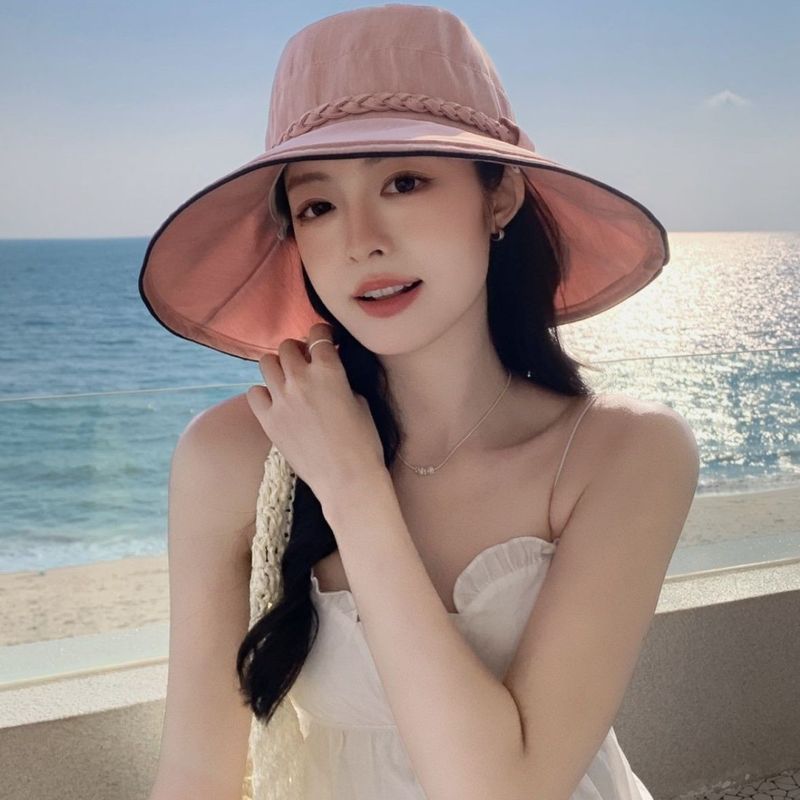 新品 夏季 抗 UV 大帽簷 遮陽帽 漁夫帽