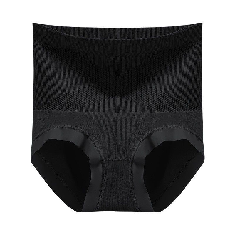 高腰 無縫 蠶絲 內襠 束腹 翹臀 塑身褲 收肚內褲