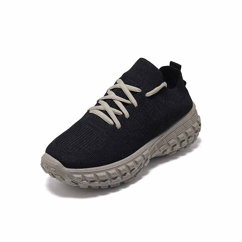 Korea正韓 百搭時髦 厚底 簡約 舒適 休閑鞋 36 黑色